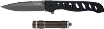 Kniv Gerber Evo Jr + stavlampa