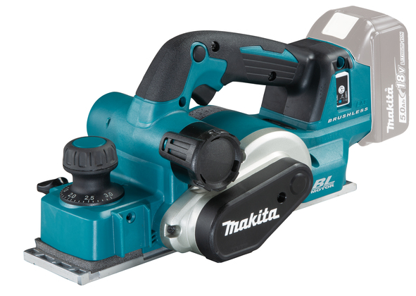 Batteridriven hyvel Makita DKP181Z; 18 V (utan batteri och laddare)