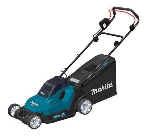 Batteridriven gräsklippare Makita DLM432Z; 2x18 V (utan batteri och laddare)