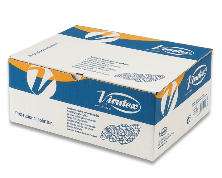 Platta brickor Virutex ''0''; 1000 st.