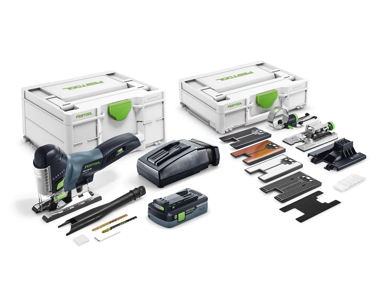 Batteridriven sticksåg Festool PSC 420 HPC 4,0 EBI-Set CARVEX; 18 V; 1x4,0 Ah batt.