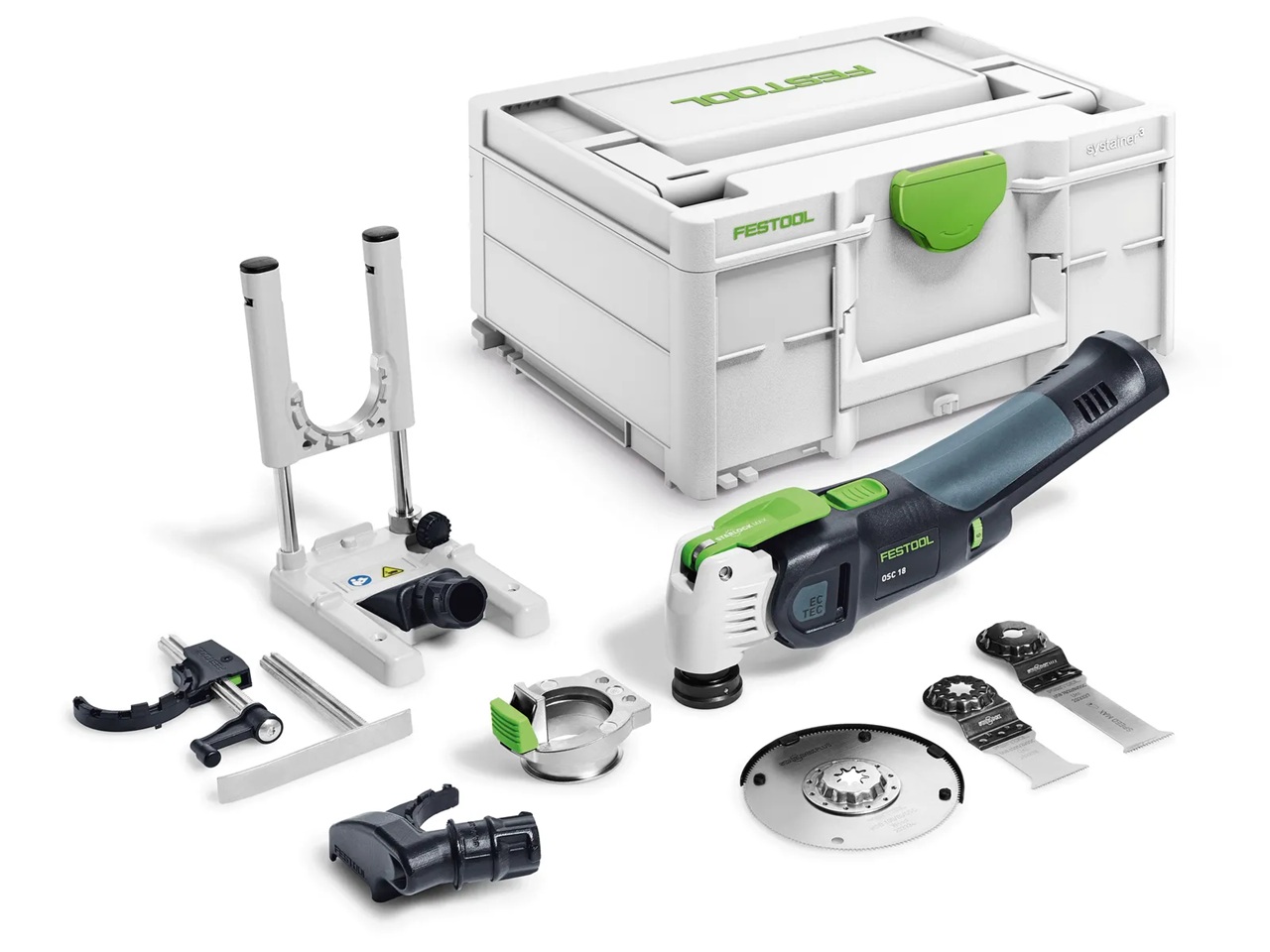 Flerfunktionsverktyg Festool OSC 18 E-Basic-Set VECTURO; 18 V (utan batteri och laddare)
