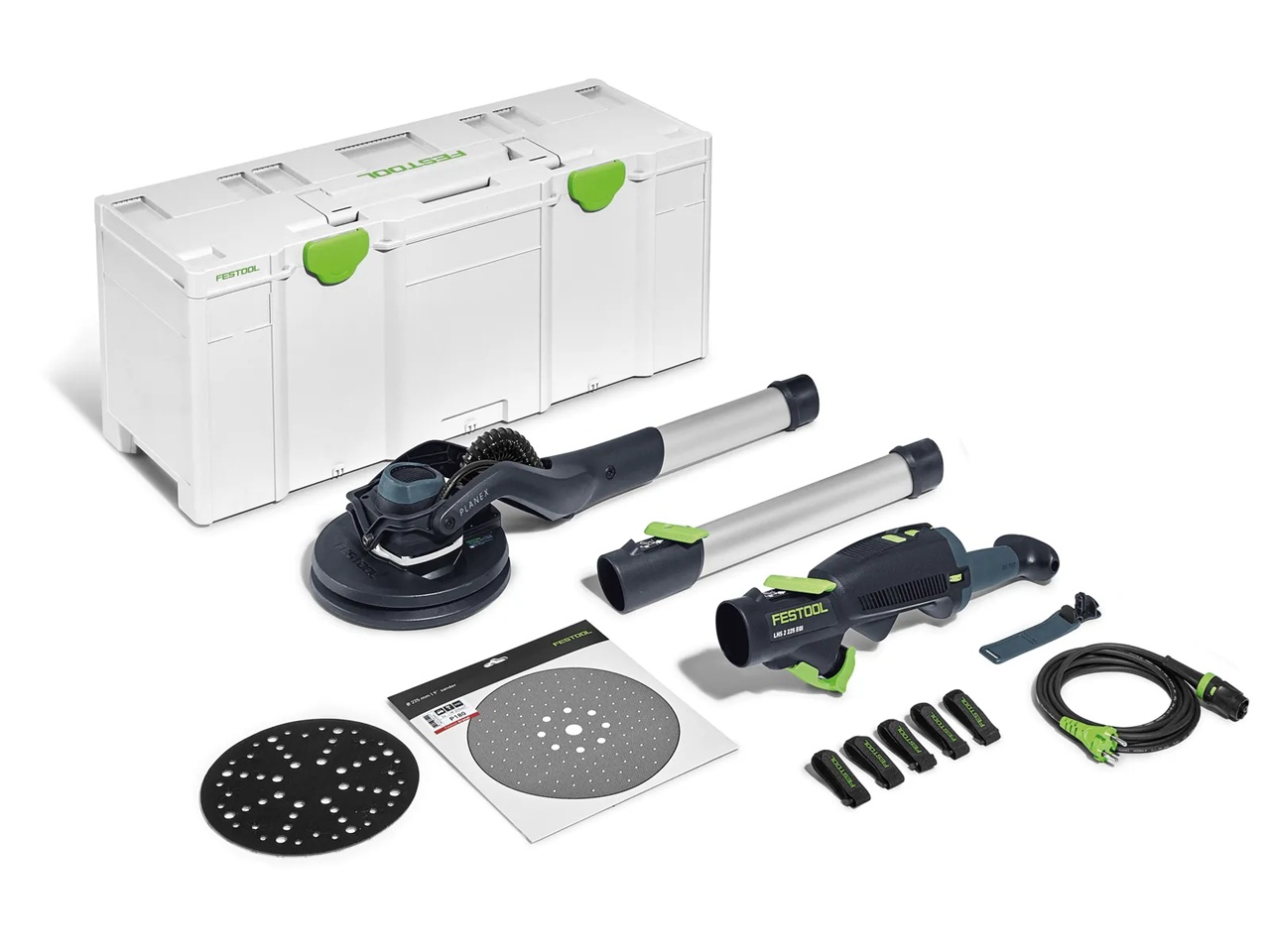 Långhalsslip Festool LHS 2 225 EQI-Plus PLANEX