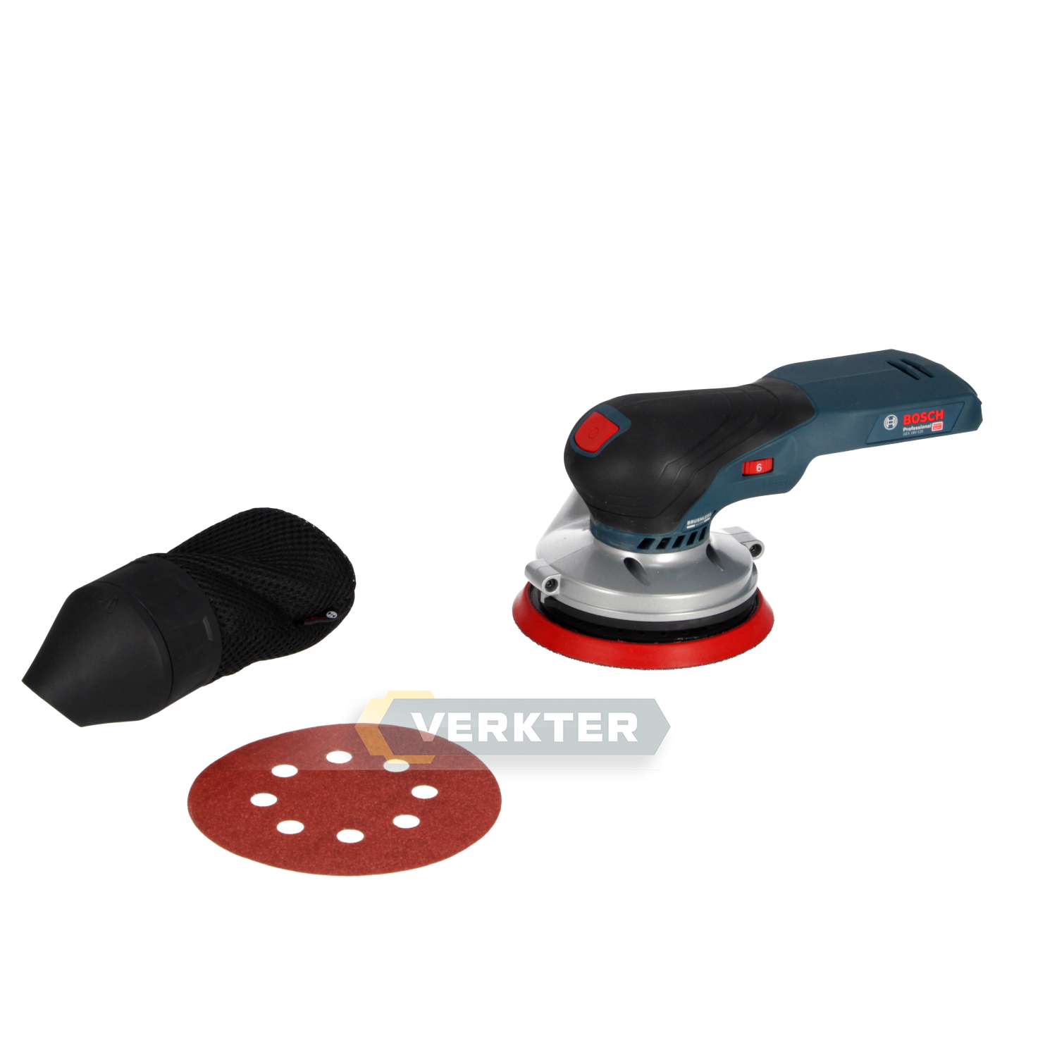 Excenterslip Bosch GEX 18V-125; 18 V (utan batteri och laddare)