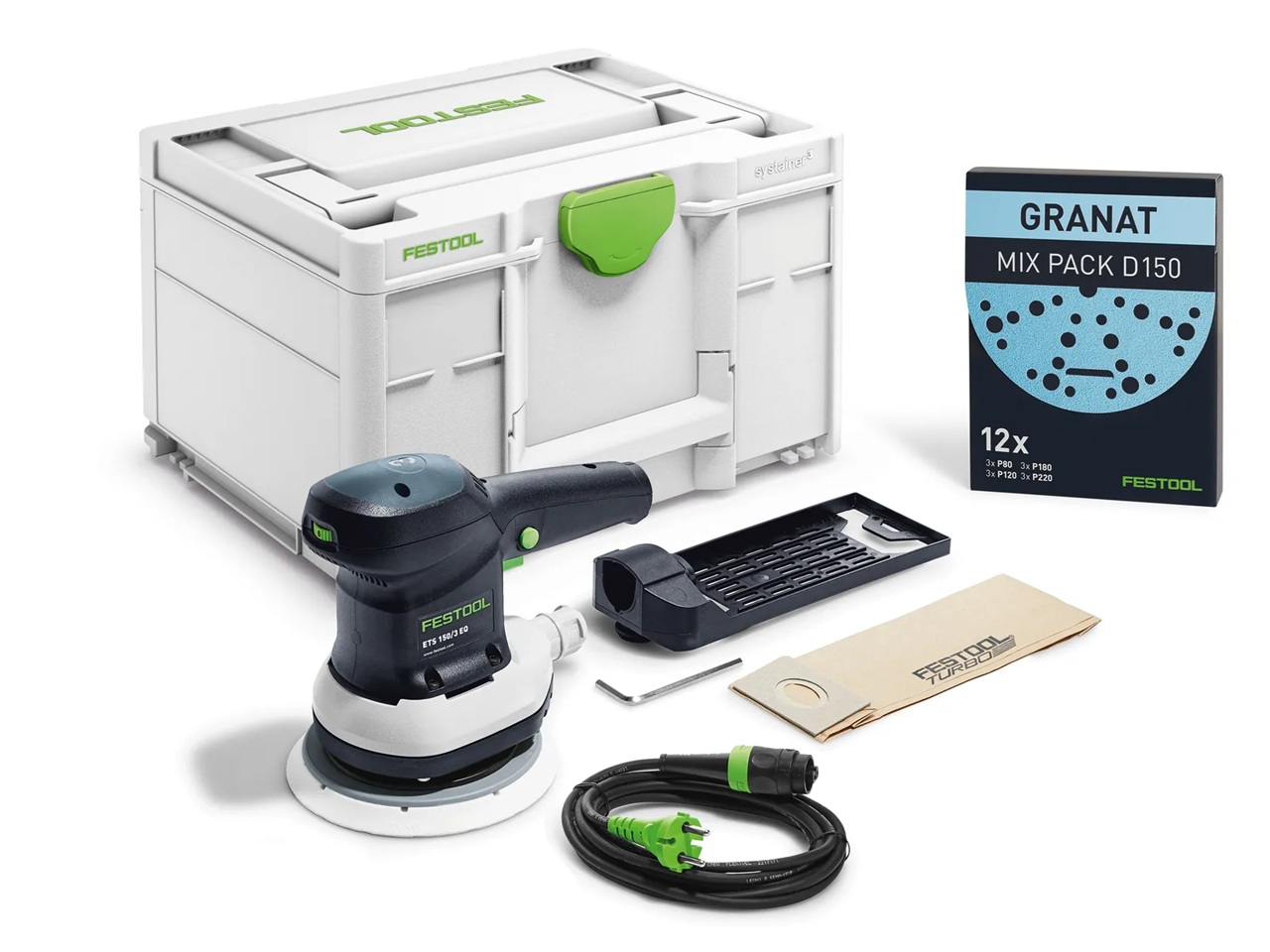 Excenterslip Festool ETS 150/3 EQ-Plus