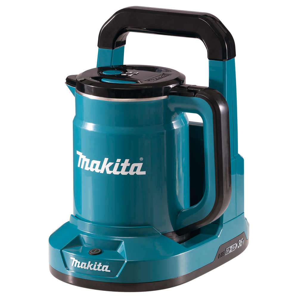 Trådlös vattenkokare Makita DKT360Z; 2x18 V (utan batteri och laddare)