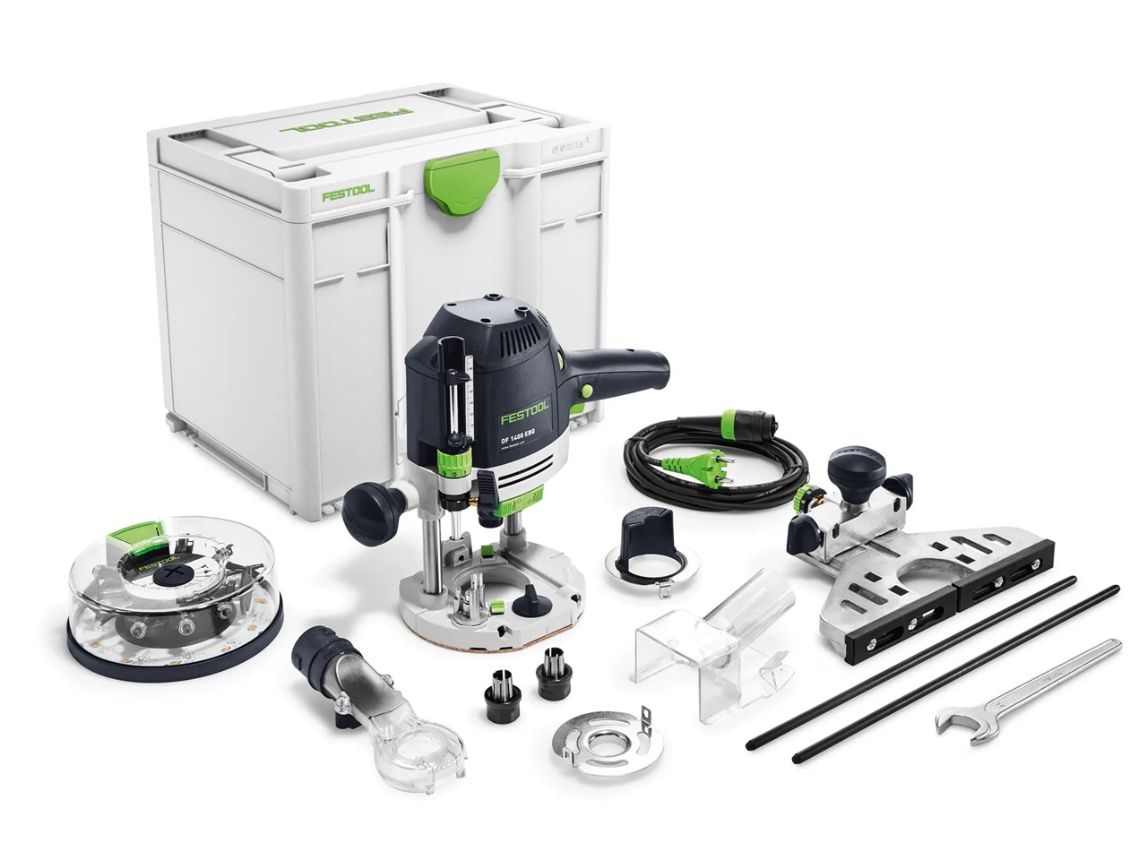 Handöverfräs Festool OF 1400 EBQ-Plus + Box-OF-S