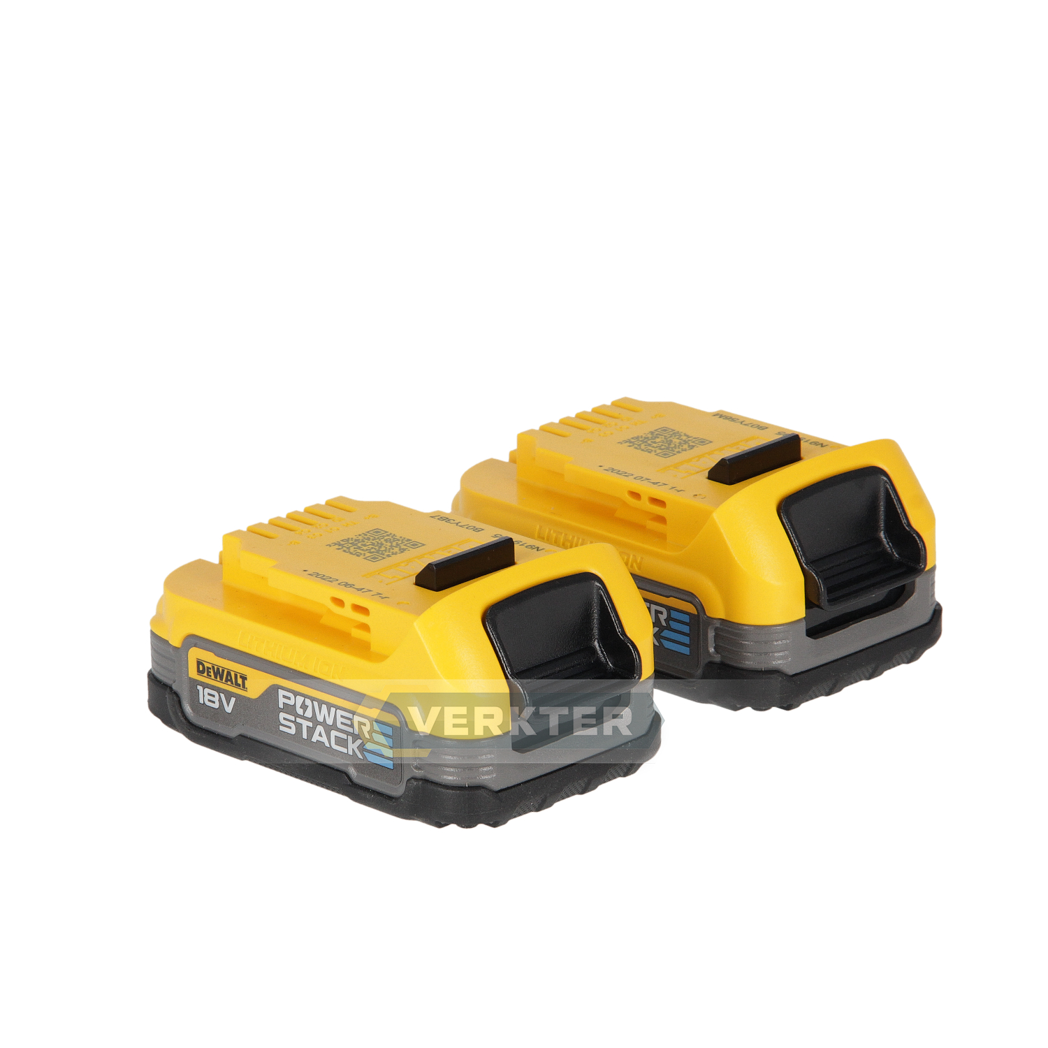 Batteri DeWalt DCBP034E2-XJ Powerstack; 18 V; 1,7 Ah; Li-ion; 2 st.