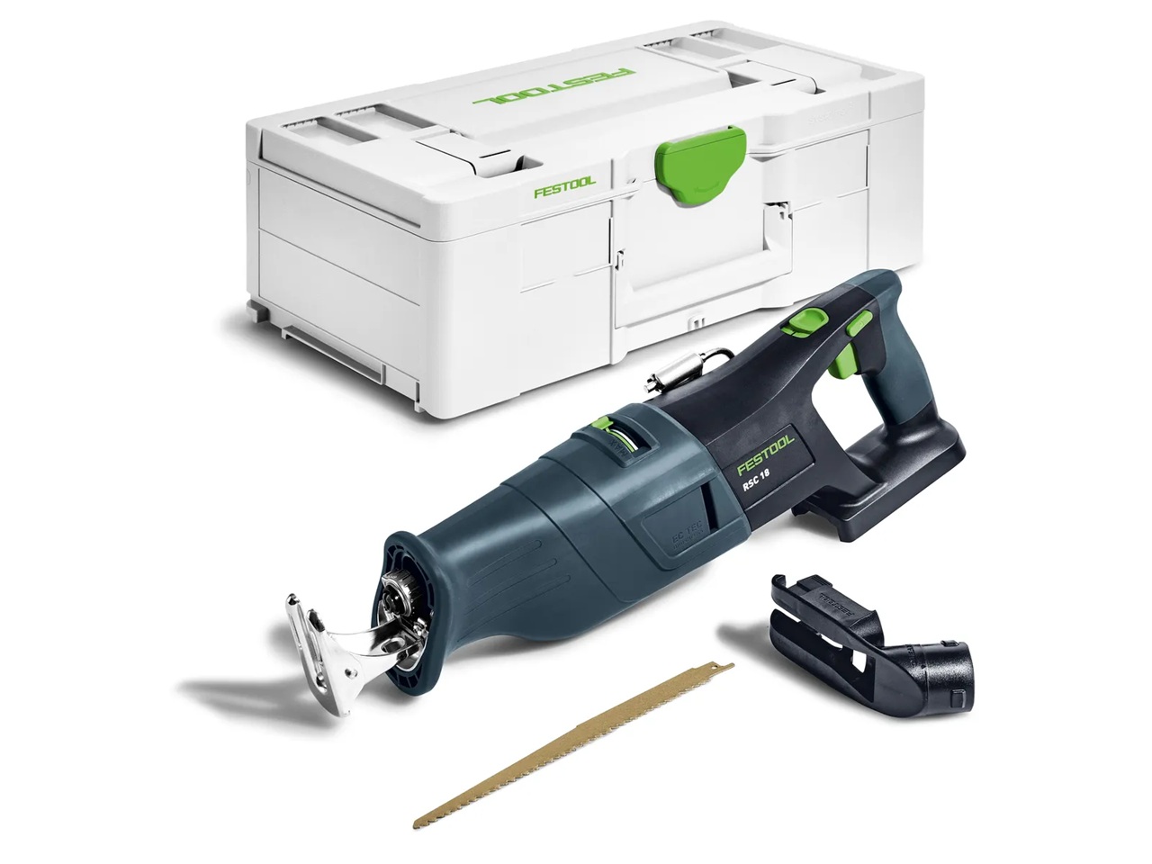 Batteridriven tigersåg Festool RSC 18 EB-Basic 18 V; (utan batteri och laddare)