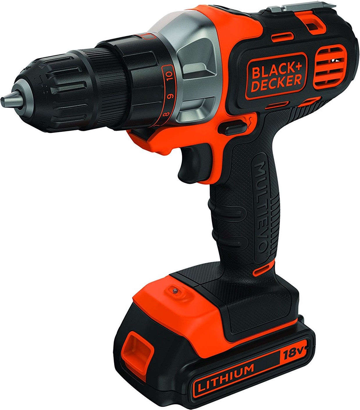 Skruvdragare/borr Black & Decker MT218KB-QW; 18 V; 2x1,5 Ah batt.