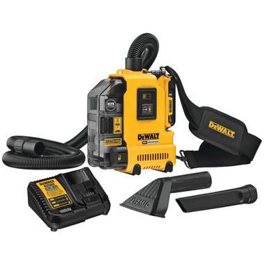 Dammuppsamlingssystem DeWalt DWH161N-XJ; 18 V; (utan batteri och laddare)