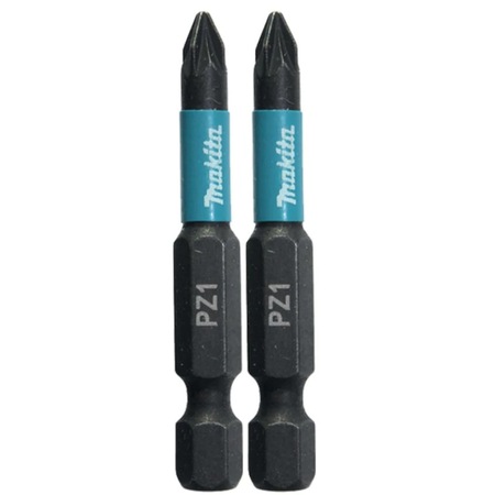 Bits spår Makita Impact Black; PZ1; 50 mm; 2 st.