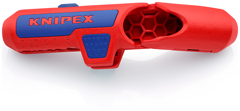 Rengöringsverktyget för kontakter Knipex ErgoStrip 169501SB