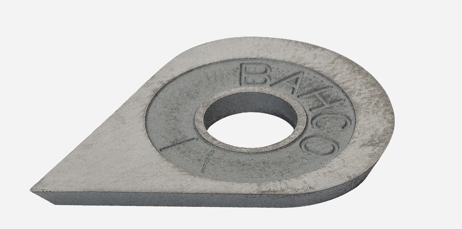Skrapblad Bahco 625-DROP