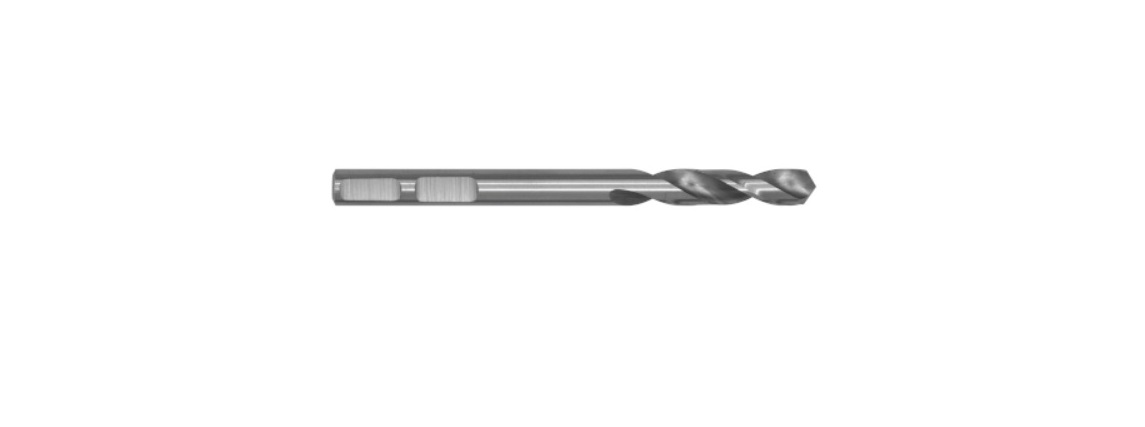 Centreringsborr ECEF; 6,35x80 mm; för borrkrona Bi-metal