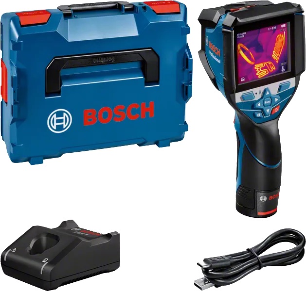 Infraröd termometer Bosch GTC 600 C; 12 V; 1x2,0 Ah batt.