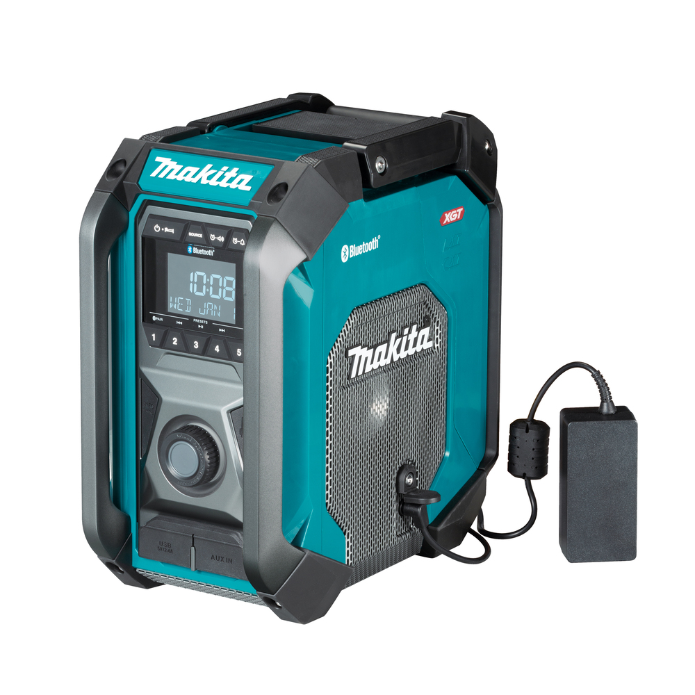 Radio Makita MR006GZ; 10,8-40 V (utan batteri och laddare)