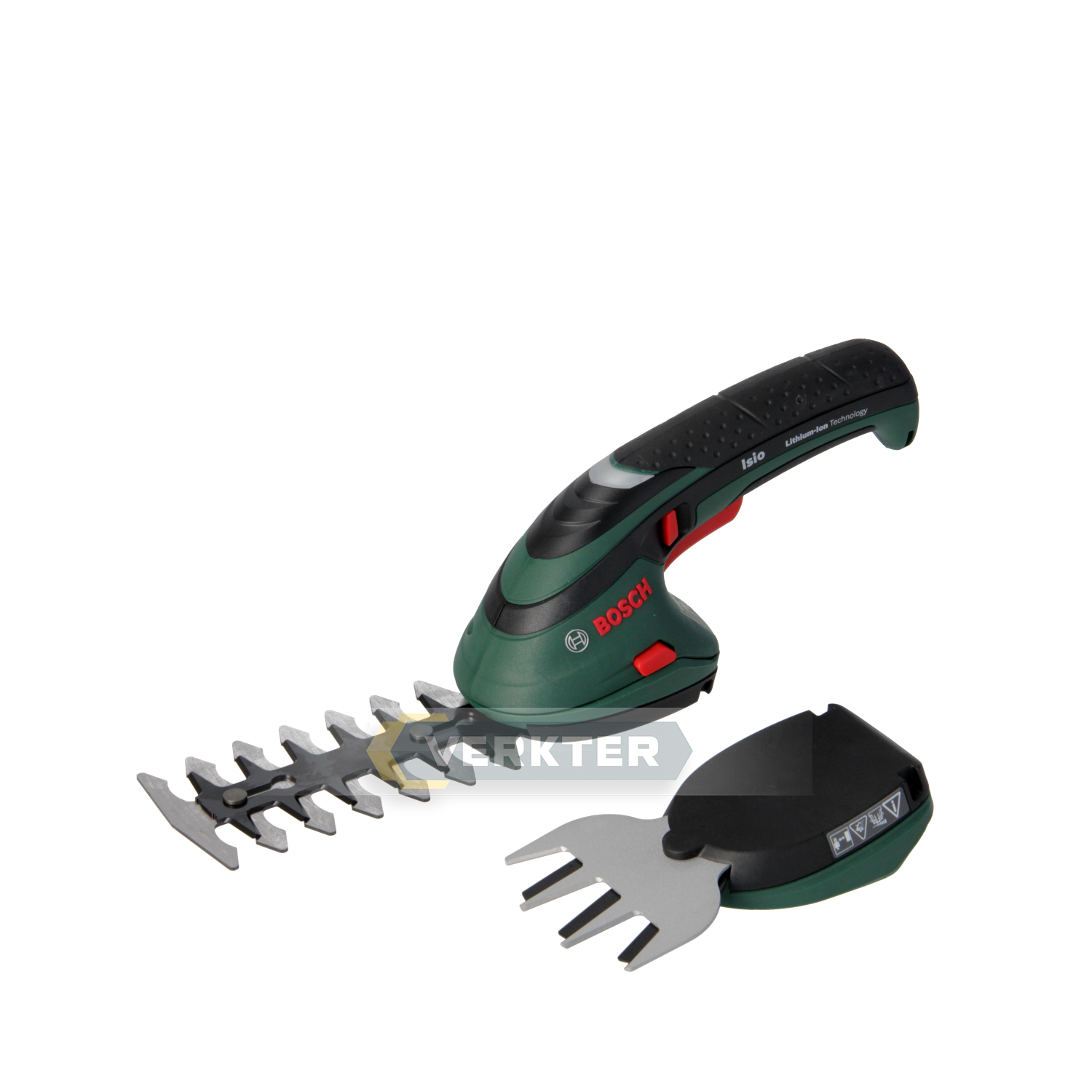 Häck- och grässax  Bosch ISIO 3; 3,6 V; 1x1,5 Ah batt.