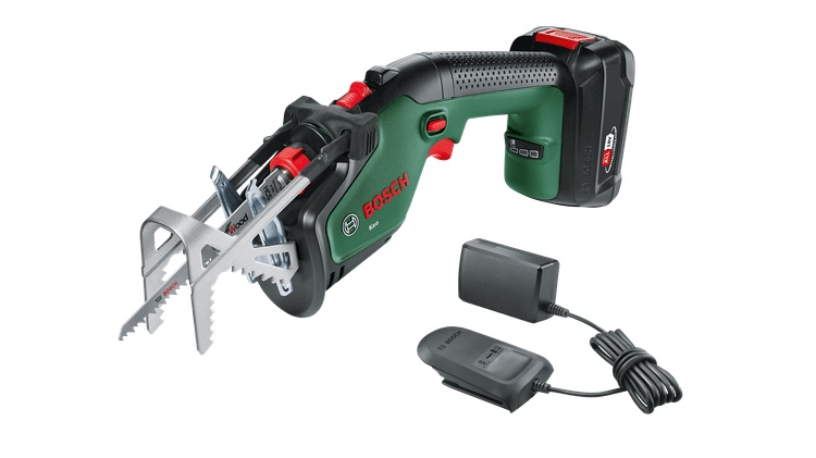 Batteridriven tigersåg Bosch Keo; 18 V; 1x2,0 Ah batt.