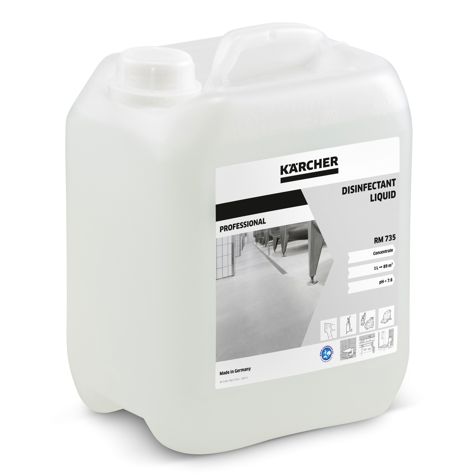 Desinfektionsvätska Karcher RM 735; 5 l
