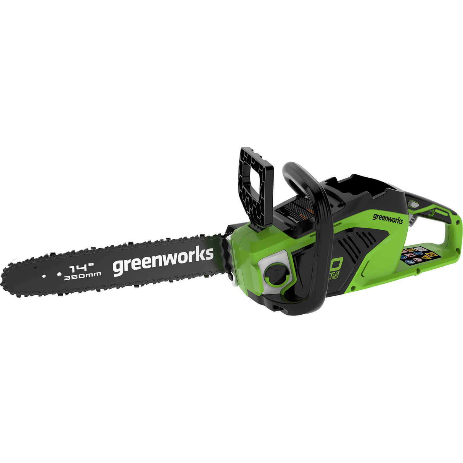 Elkedjesåg Greenworks GD40CS15; 40 V; 35 cm svärd (utan batteri och laddare)