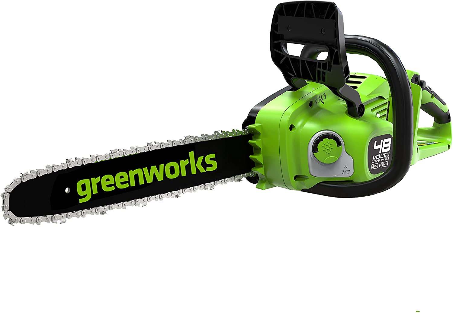 Elkedjesåg Greenworks GD24X2CS36; 2x24 V; 36 cm svärd (utan batteri och laddare)