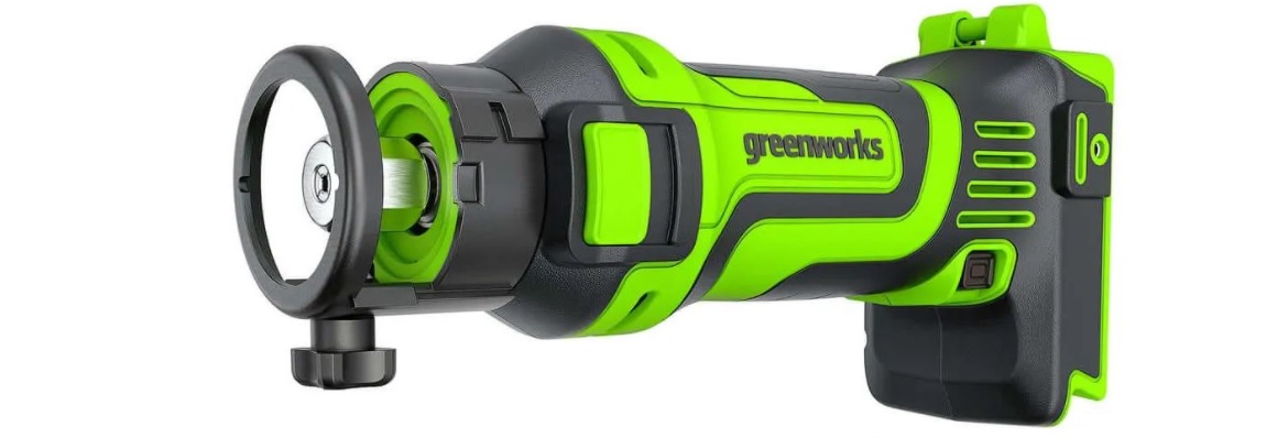 Gipssåg Greenworks G24SS; 24 V (utan batteri och laddare)