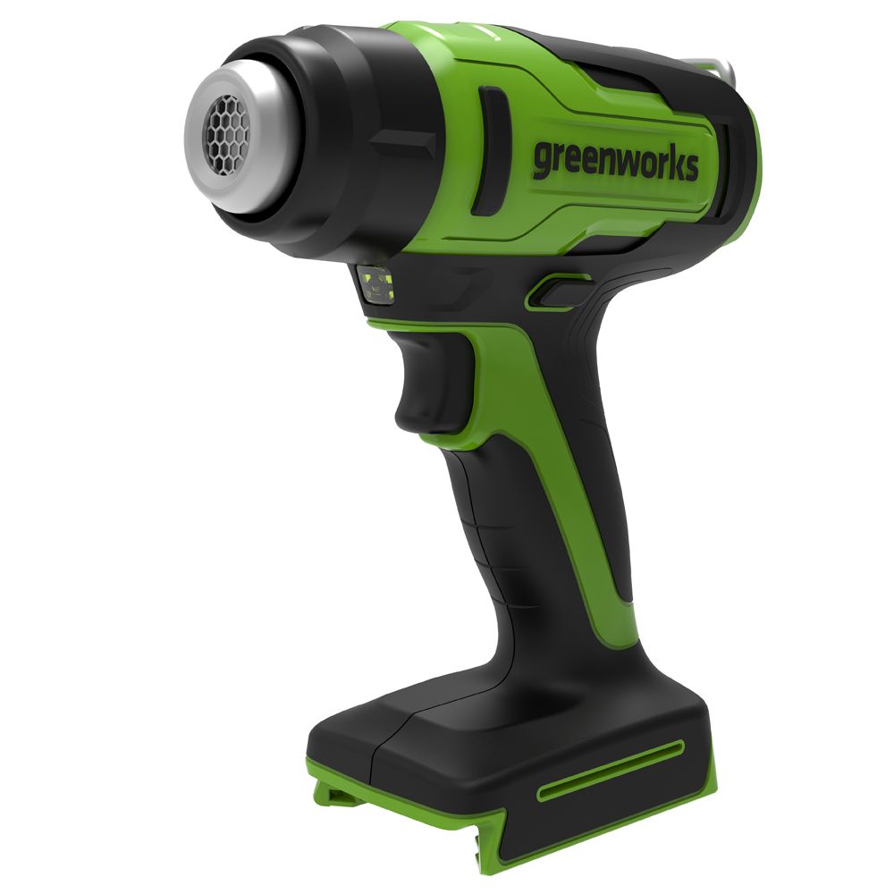 Varmluftpistol Greenworks G24HG; 24 V (utan batteri och laddare)