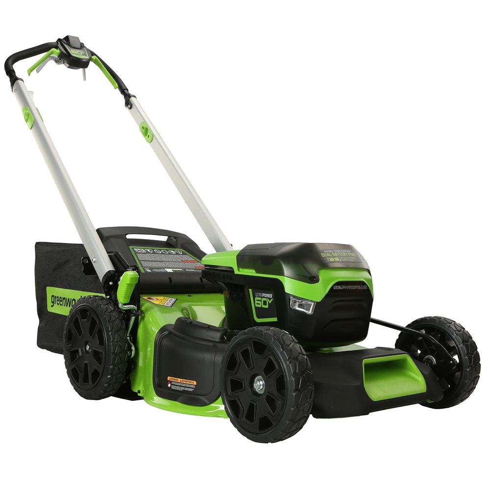 Batteridriven gräsklippare självgående Greenworks GD60LM51SP; 60 V (utan batteri och laddare)