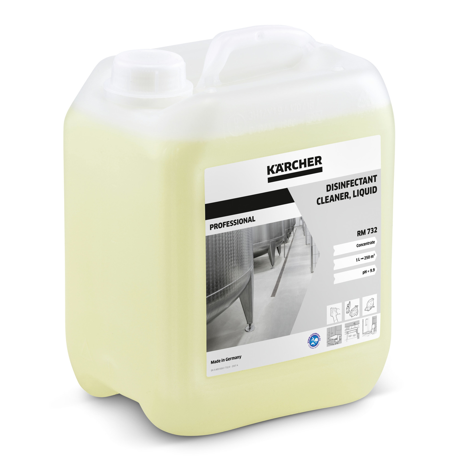 Desinfektionsvätska Karcher RM 732; 5 l