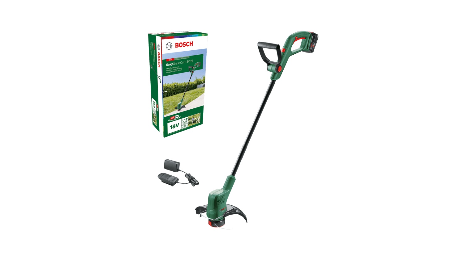 Trimmer Bosch Easy GrassCut 18V-26; 18 V; 1x2,5 Ah batt.