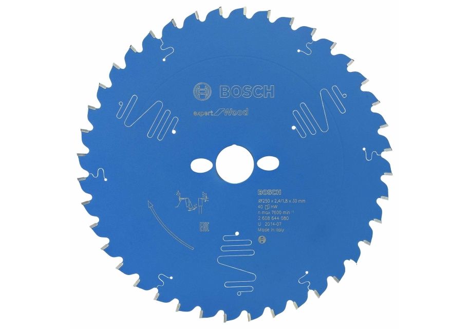 Sågklinga för trä Bosch Expert for Wood 2608644080; 250x30x2,4 mm