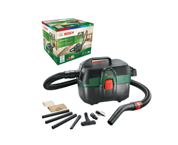 Våt-/ torrdammsugare Bosch Advanced Vac 18V-8; 18 V (utan batteri och laddare)