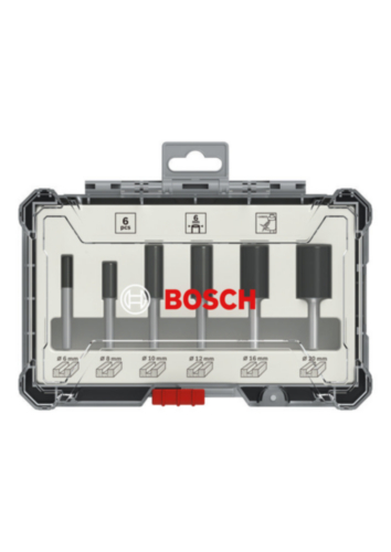 Fräs borrset Bosch 2607017465; 6 st.
