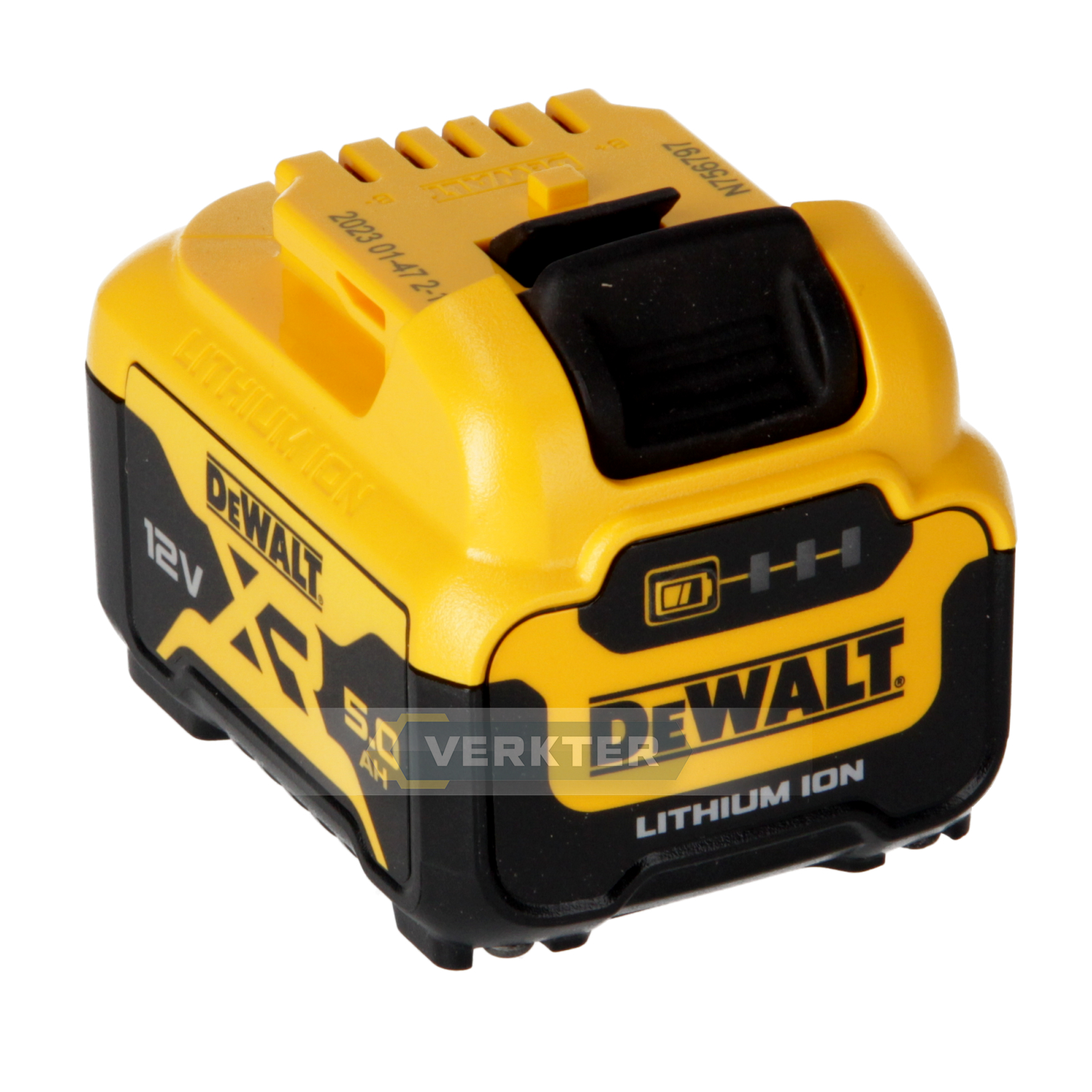 Batteri DeWalt DCB126-XJ; 12 V; 5,0 Ah; Li-ion