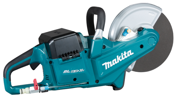 Batteridriven cirkelsåg Makita DCE090T2X1; 2x18 V; 2x5,0 Ah batt.