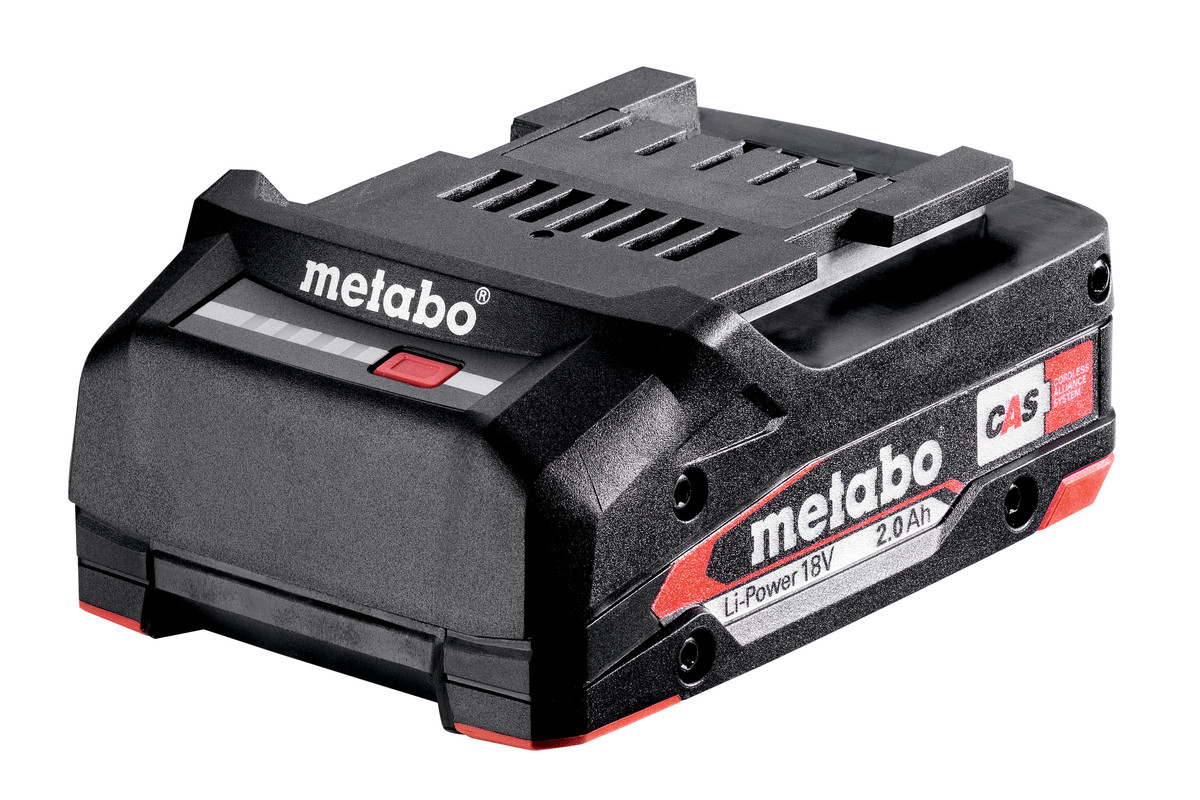Batteri Metabo 625026000; 18 V; 2,0 Ah