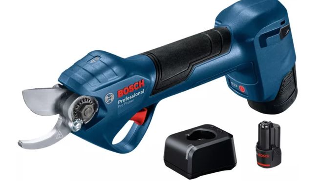 Sekatör Bosch Pro Pruner; 12 V; 2x3,0 Ah batt.