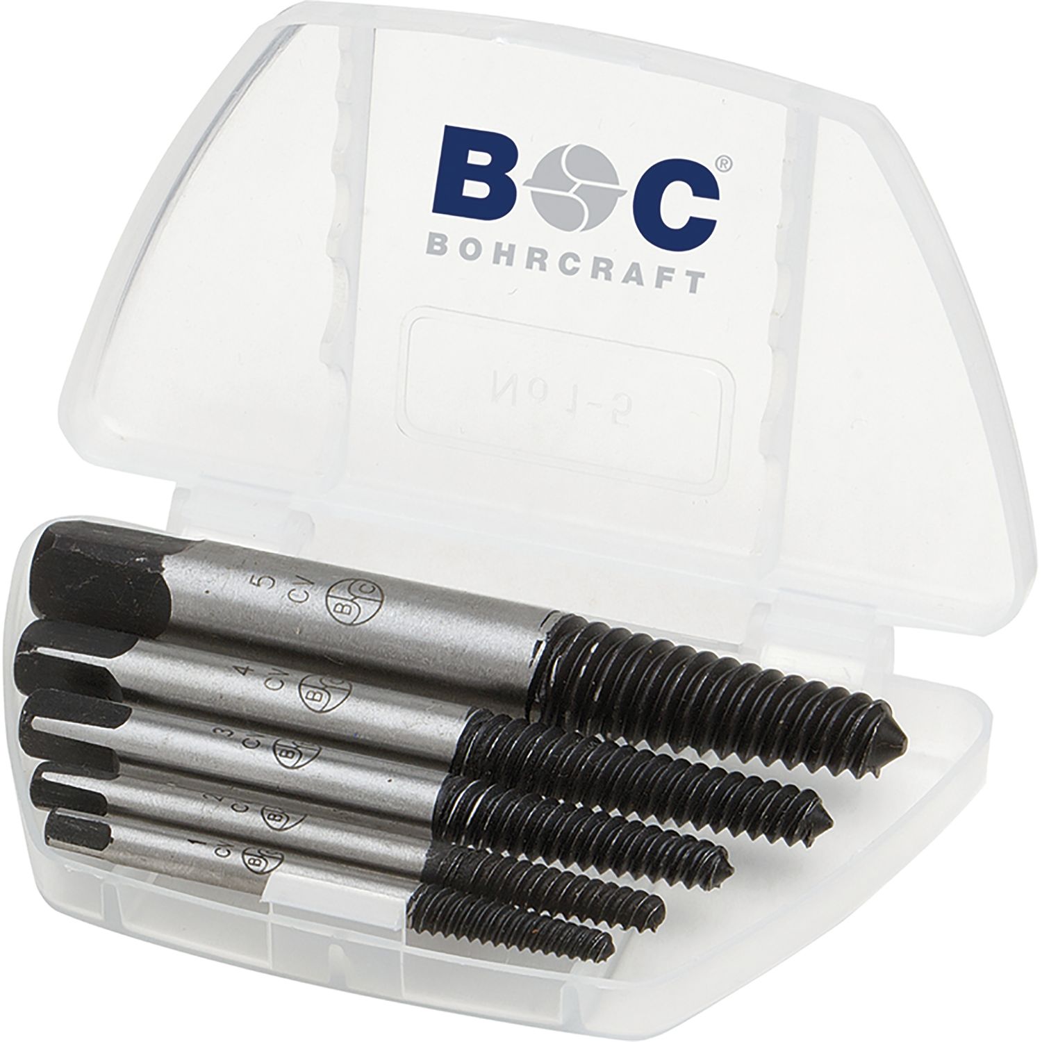 Skruvutdragare Bohrcraft BC97001430005; 5 st.