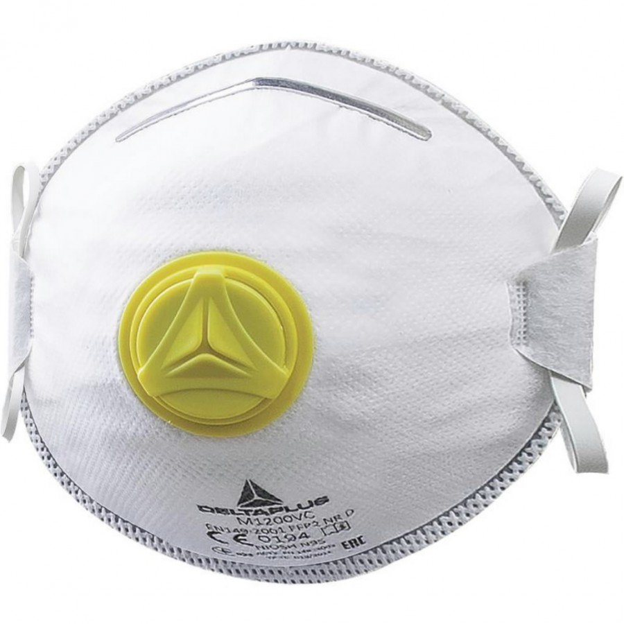 Andningsskydd med ventil Delta Plus FFP2 M1200V; 10 st.