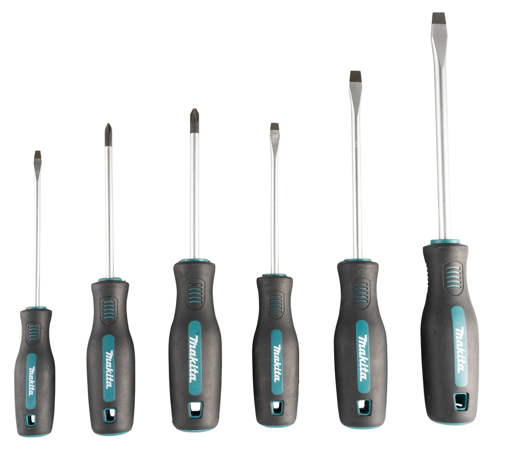 Skruvmejselsats Makita E-13518; 6 st.