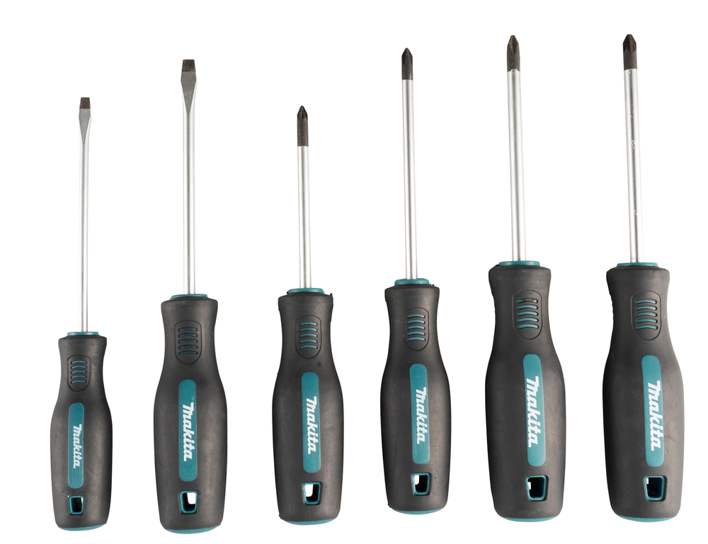 Skruvmejselsats Makita E-13524; 6 st.