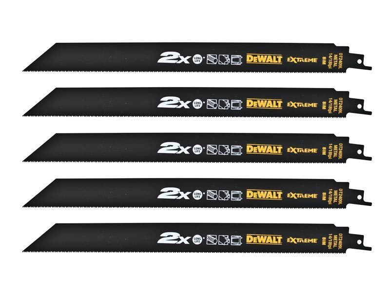 Tigersågsblad DeWalt DT2409L-QZ; 5 st.
