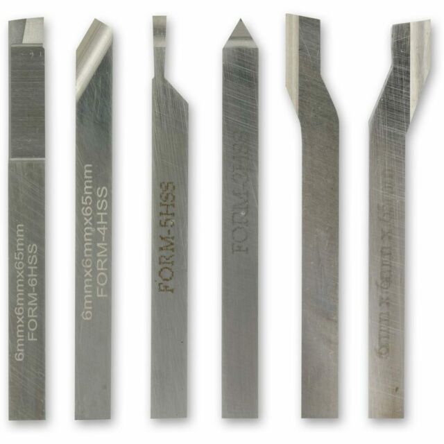 Tillbehörsset Proxxon; HSS; 6x6x65 mm; 6 st.