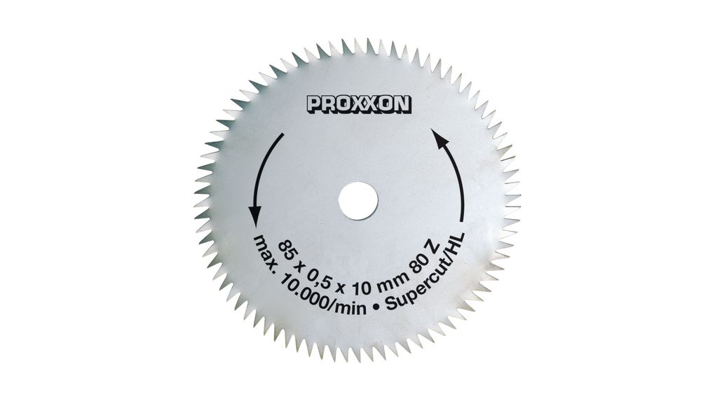 Sågklinga Proxxon; 85x0,5x10,0 mm; Z80