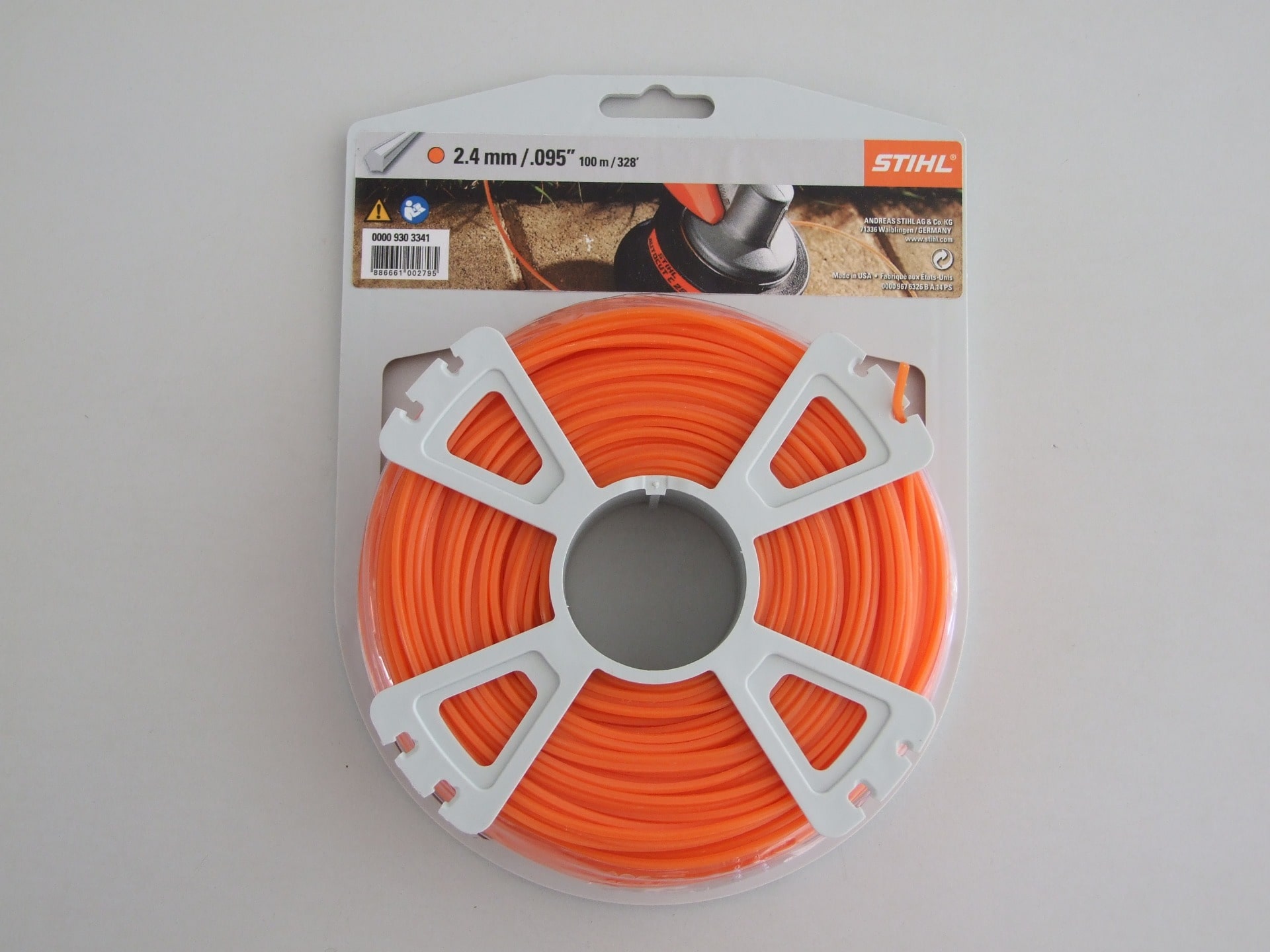 Trimmertråd Stihl 2,4 mm x 100 m penta