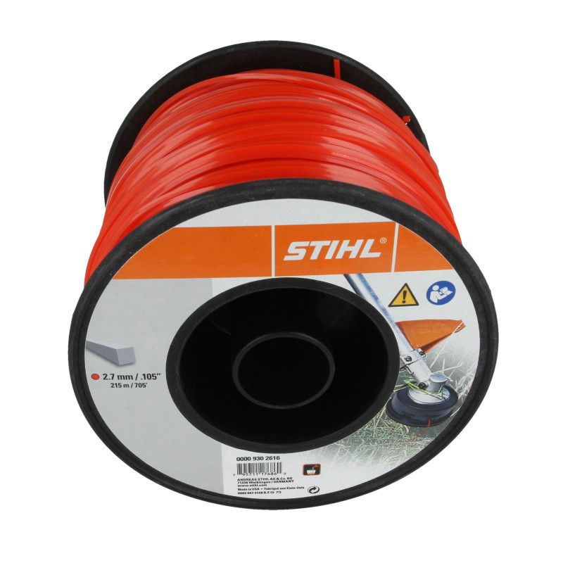 Trimmertråd Stihl; 2,7 mm x 215 m 4 -kants