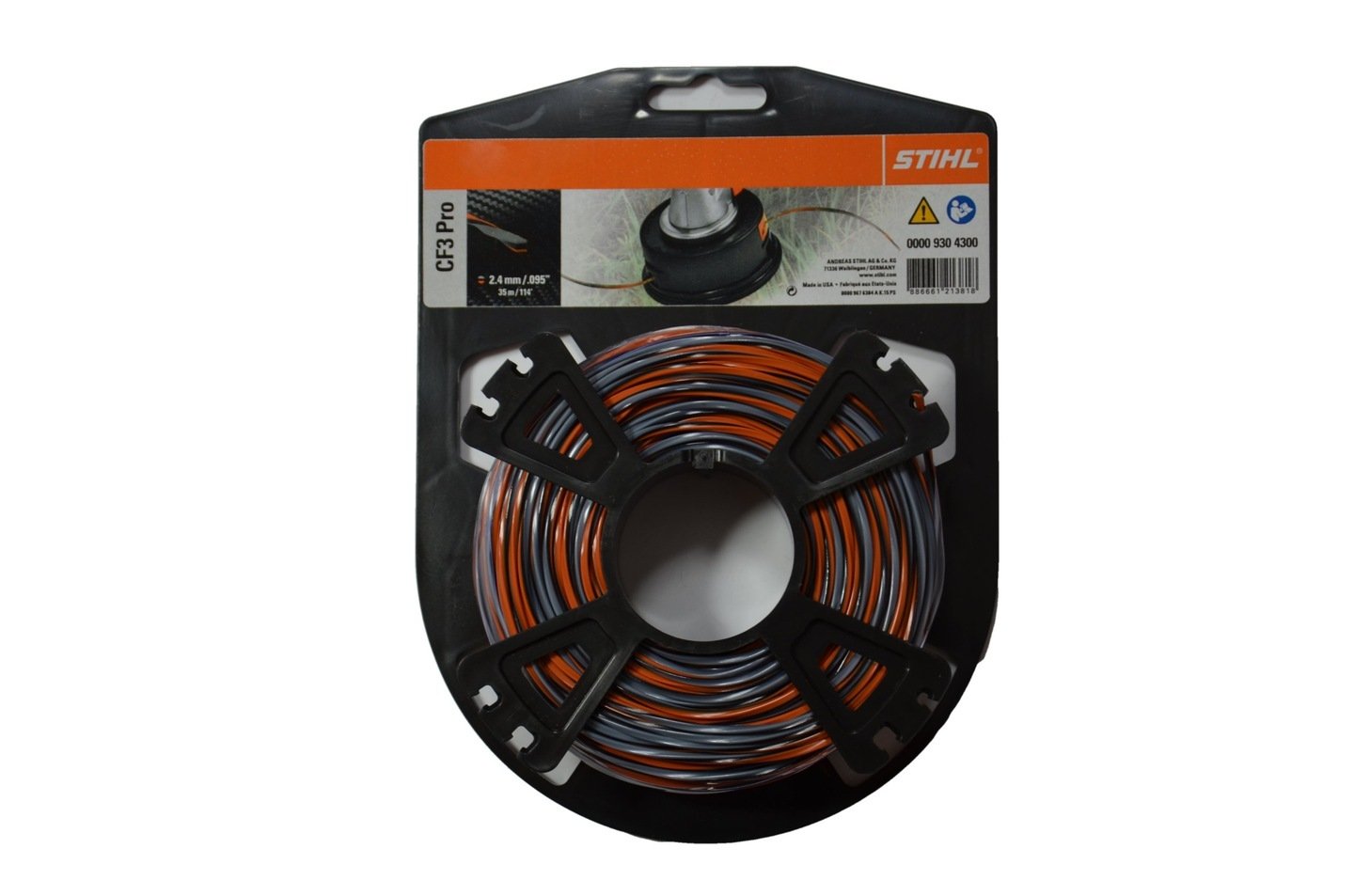 Trimmertråd Stihl CF3 Pro; 2,4 mm x 35 m