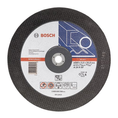 Kapskiva Bosch; 300 mm för metall