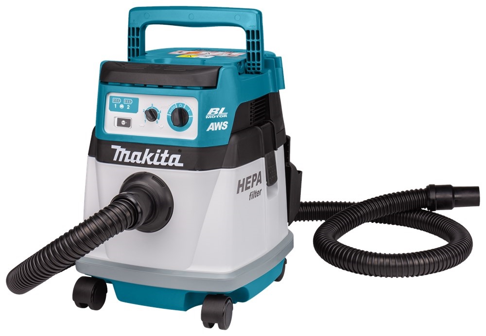 Batteridriven dammsugare Makita DVC157LZX3; 2x18 V (utan batteri och laddare)